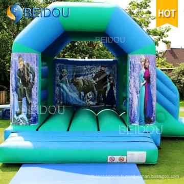 Princesse Glacée Infantile Populaire Jumping Bouncy Castle Inflatable Bouncer